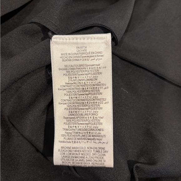 BCBGMaxAzria Black Textured Mini Dress - Picture 6 of 7